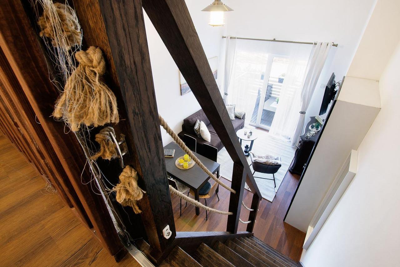 STRANDIDYLLE Apartment mit Meerblick und Kamin Misdroy Exterior foto