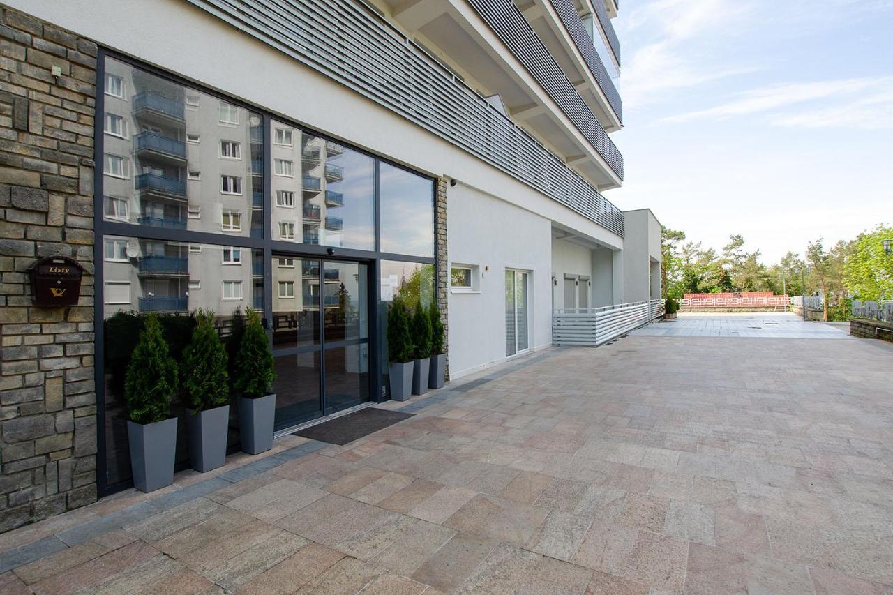 STRANDIDYLLE Apartment mit Meerblick und Kamin Misdroy Exterior foto