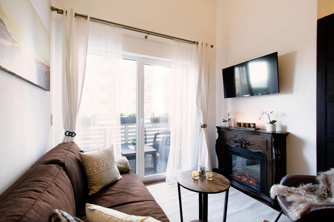 STRANDIDYLLE Apartment mit Meerblick und Kamin Misdroy Exterior foto